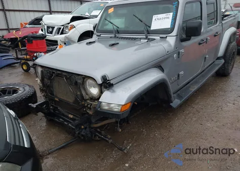 2020 Jeep Gladiator Overland 4X4 из США, поврежденный, VIN 1C6HJTFG7LL137825